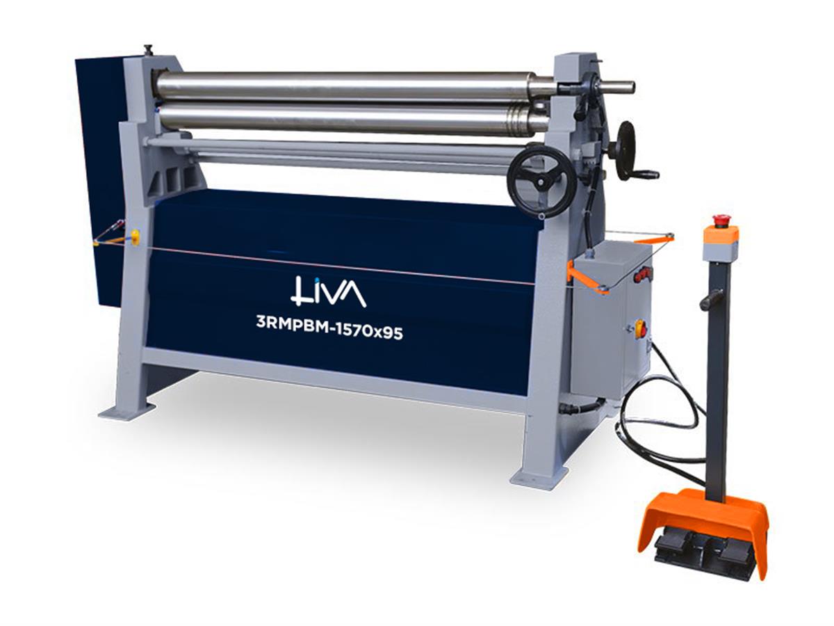 3RMPBM-1570x95 3 Rolls Motorized Plate Bending Machine