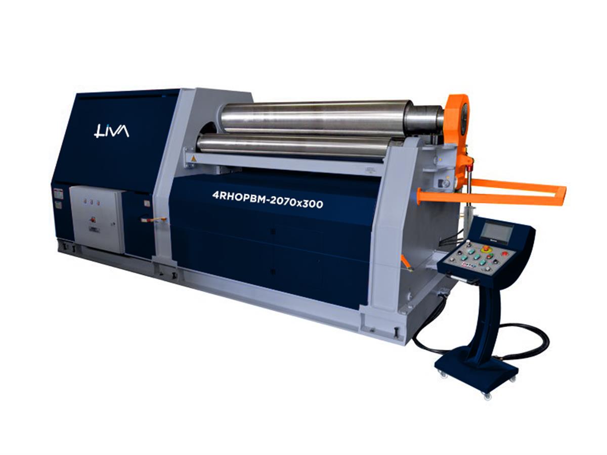 4RHOPBM-2070x300 4Rolls Hydraulic Plate Bending Machine