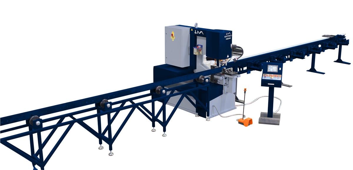 65TNC-HDM Hydraulic NC Special Punching Lines With Feeding System