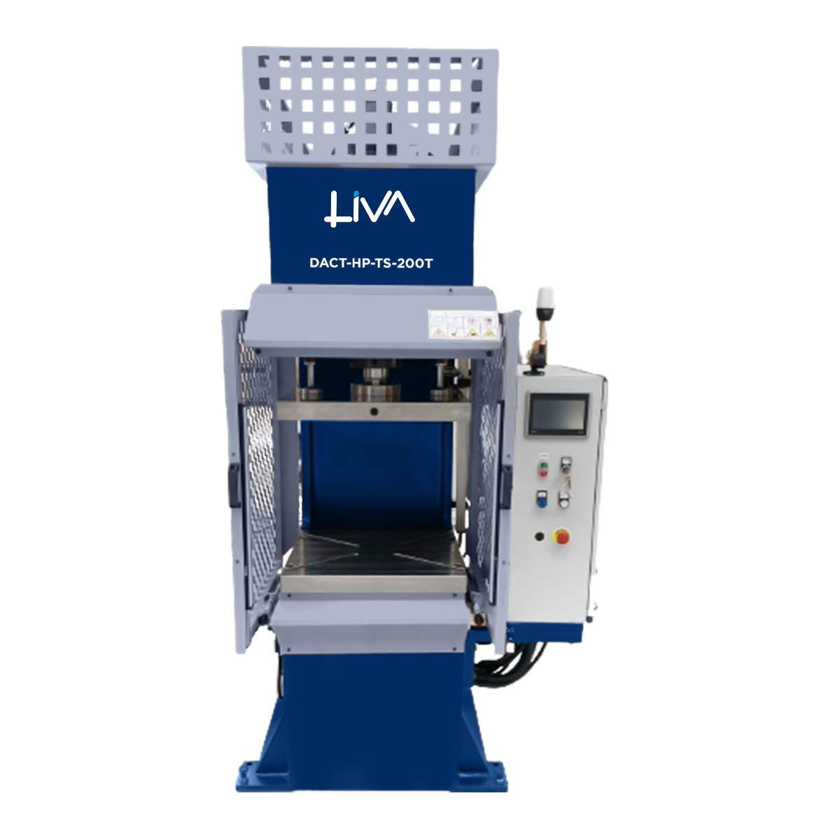 DACT-HP-TS-200T Double - Acting C Type Hydraulic Presses With Touch Screen