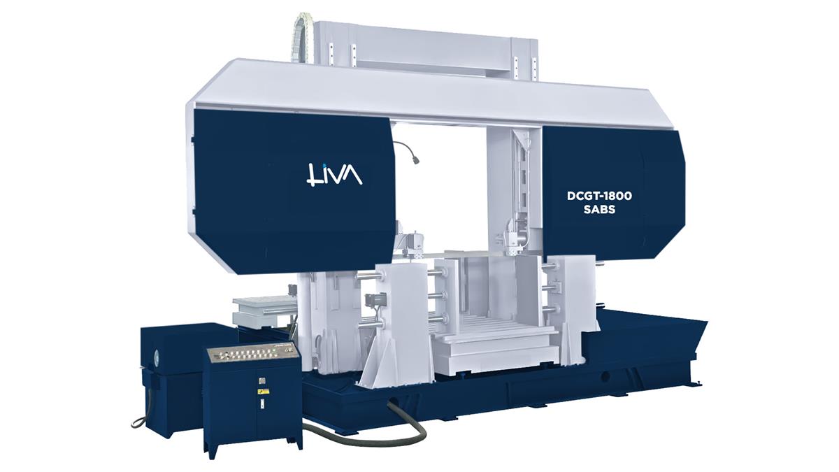 DCGT-1800 SABS Double Column Semi Automatic Band Saws (Gantry Type)