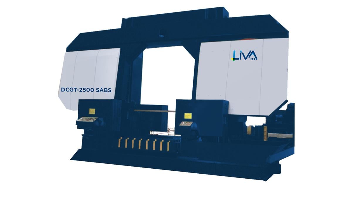 DCGT-2500 SABS Double Column Semi Automatic Band Saws (Gantry Type)