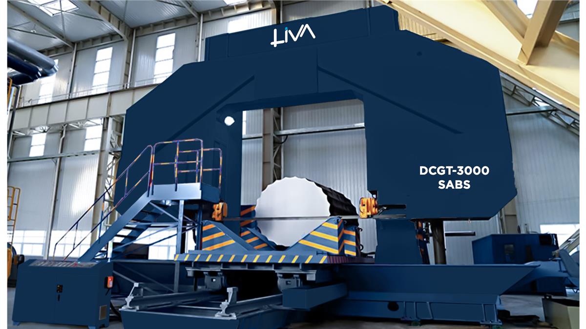 DCGT-3000 SABS Double Column Semi Automatic Band Saws (Gantry Type)