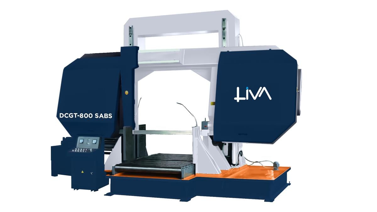 DCGT-800 SABS Double Column Semi Automatic Band Saws (Gantry Type)