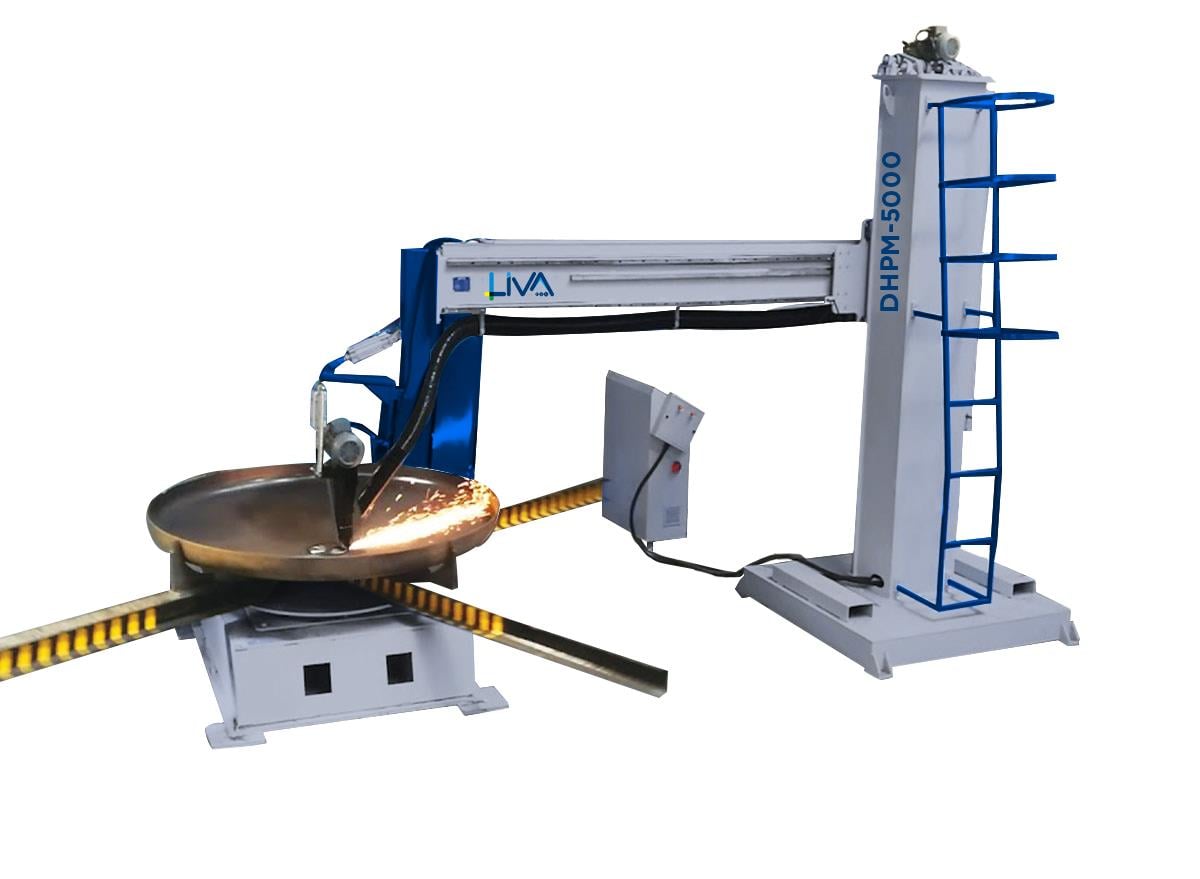 DHPM-5000 Dished Head Polishing Machine