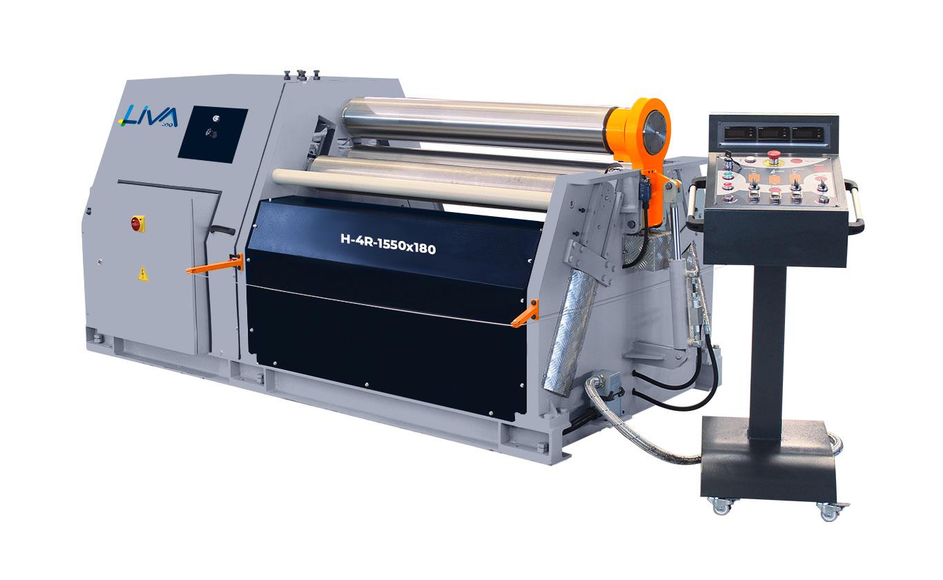 H-4R-1550x180 4Rolls Hydraulic Plate Bending Machine