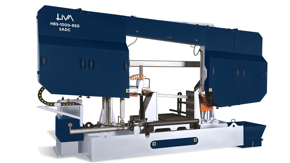 HBS-1000-850 SADC Semi Automatic Double Column Hydraulic Bandsaw Machine
