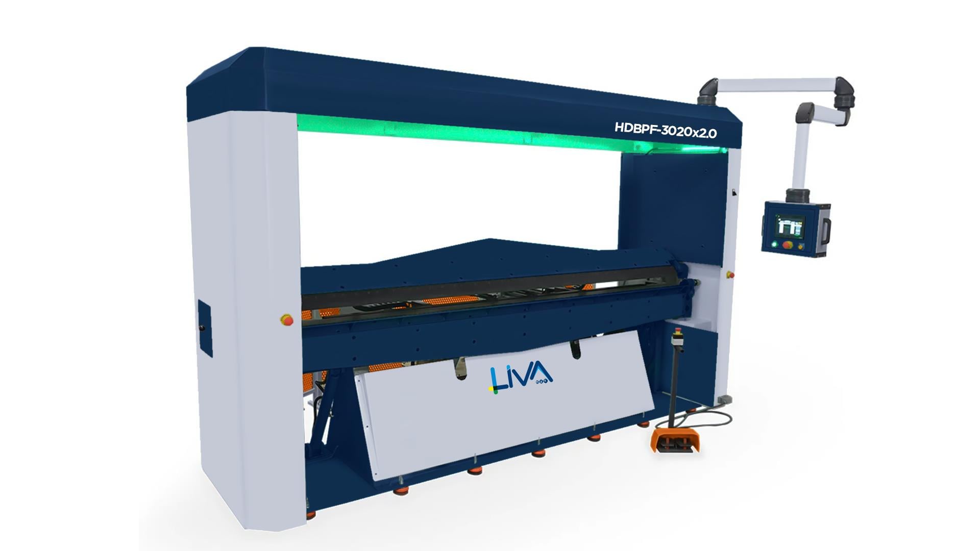 HDBPF-3020x2.0 Hydraulic Heavy Duty Segmented Blades Box And Pan Folder