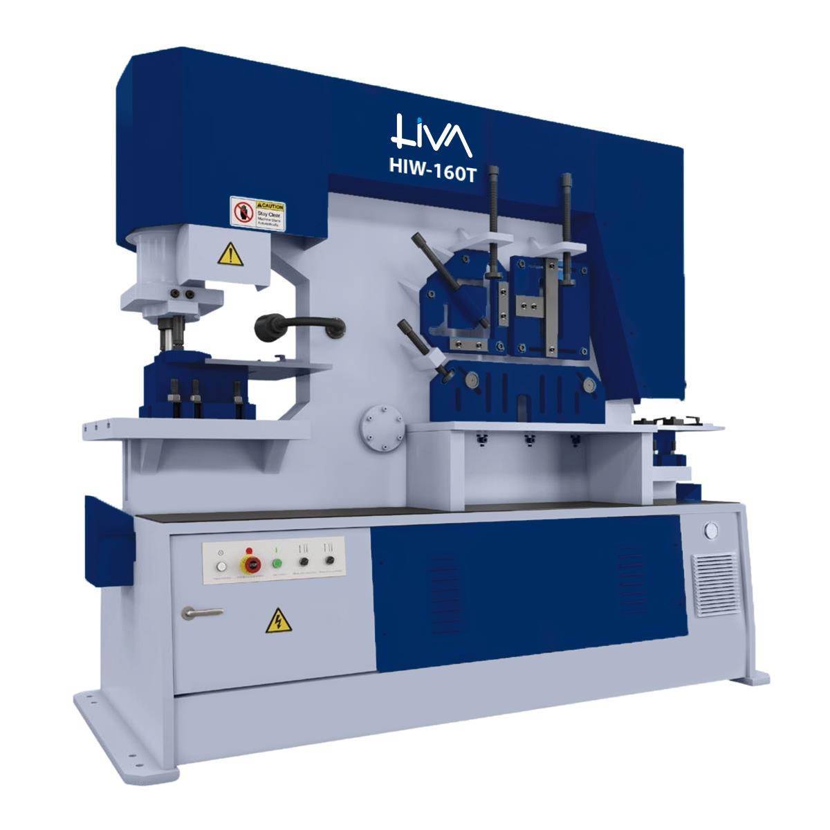 HIW-160T Hydraulic Double Piston Ironworker Machine