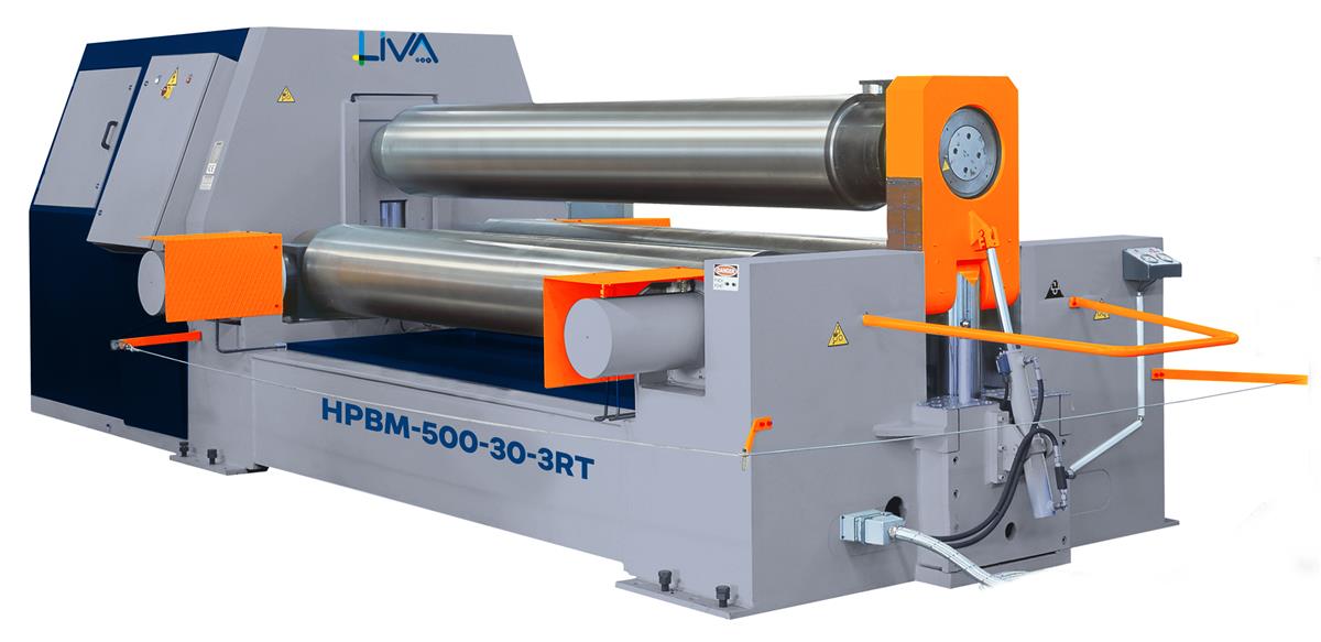 HPBM-500-30-3RT 3Rolls Hydraulic Translating Type Plate Bending Machine