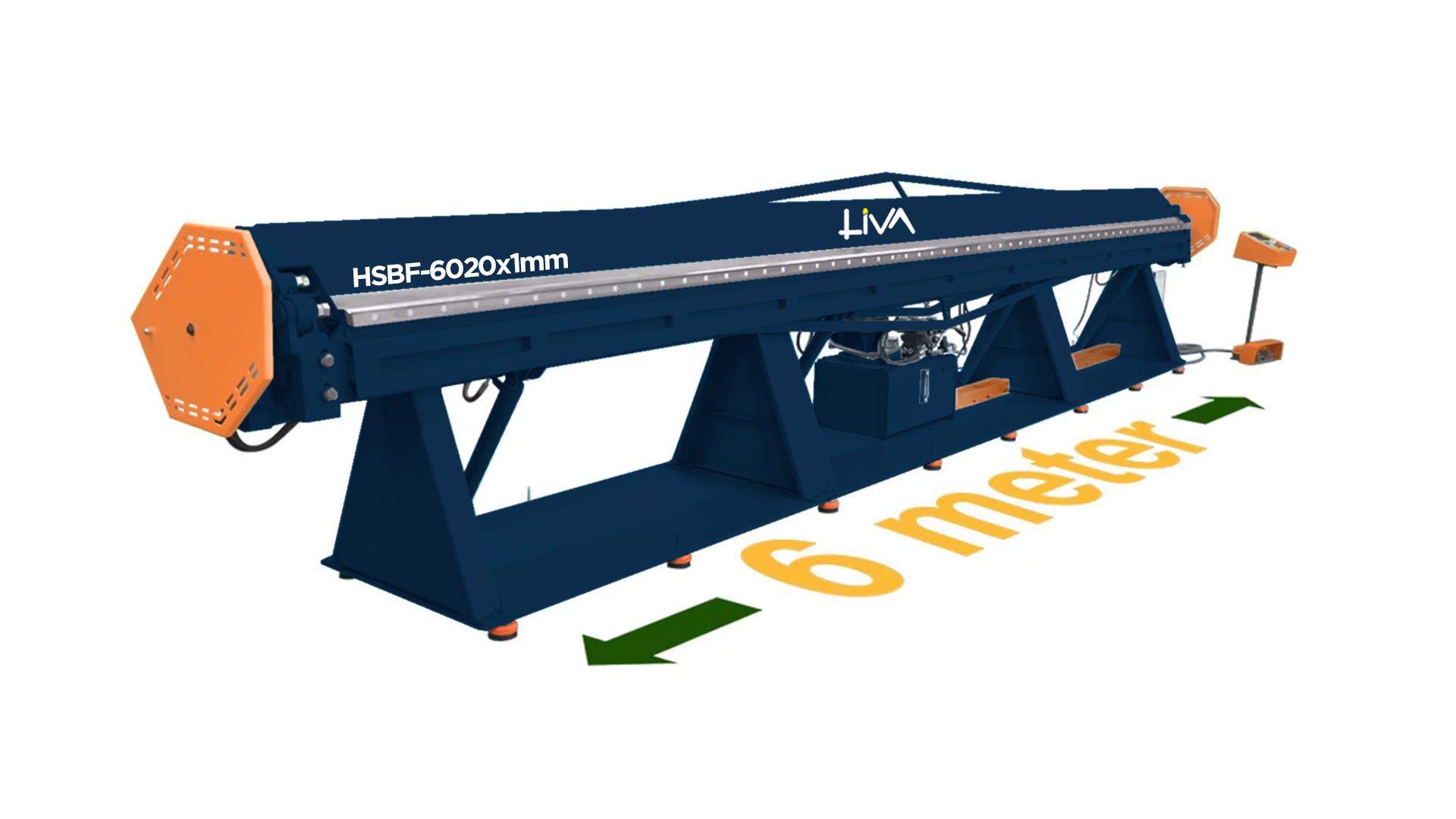 HSBF-6020x1mm Hydraulic Single Bade Long Type Folder