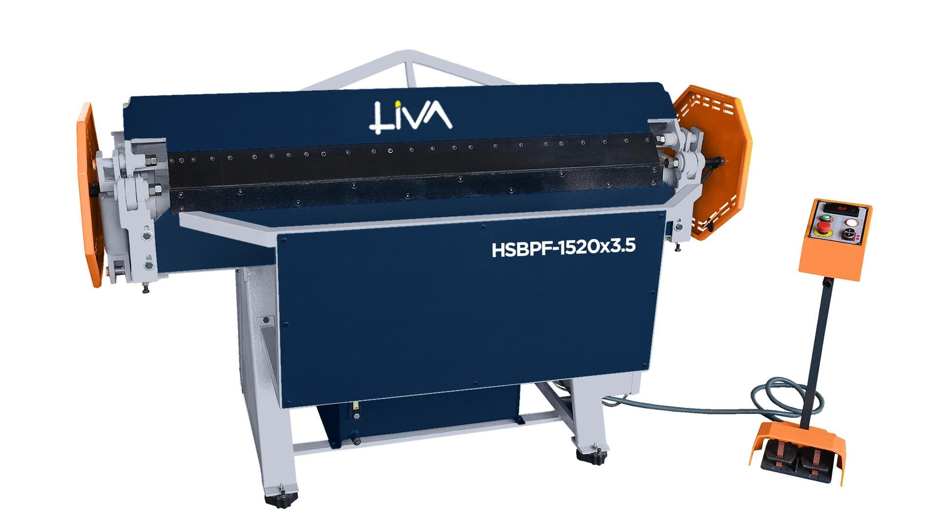 HSBPF-1520x3.5 Hydraulic Segmented Blades Box Anad Pan Folder
