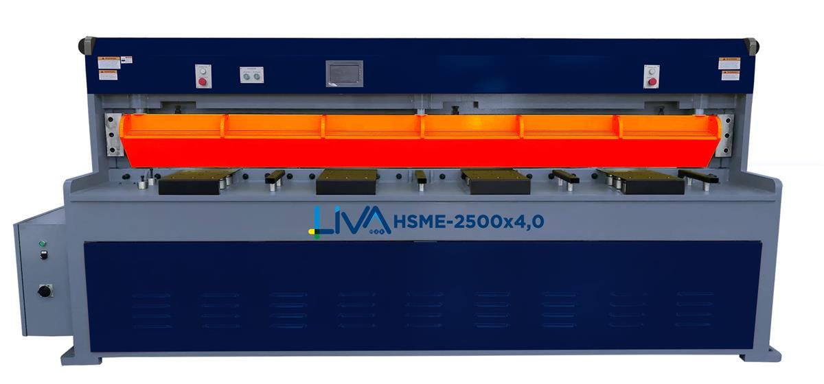 Гидравлические гильотинные ножницы HSME-2500x4,0