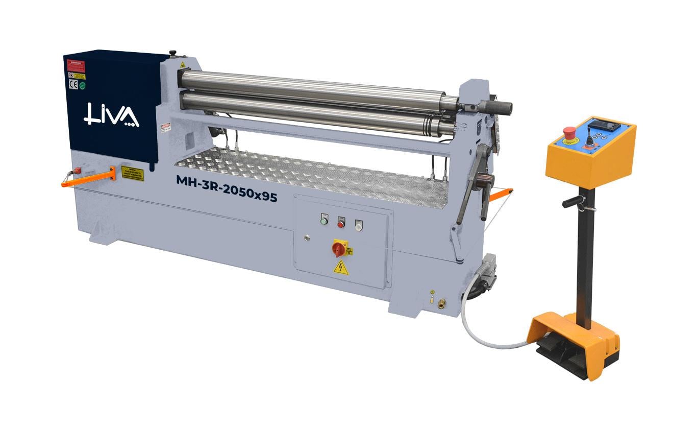 MH-3R-2050x95 3 Rolls Motorized Plate Bending Machine