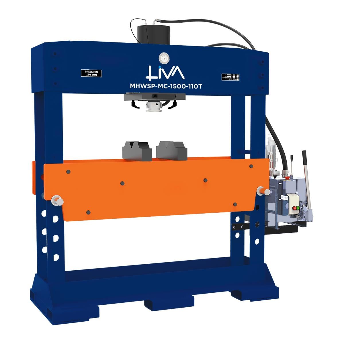 MHWSP-MC-1500-110T Manually Moving Piston  Hyd. Workshop Presses