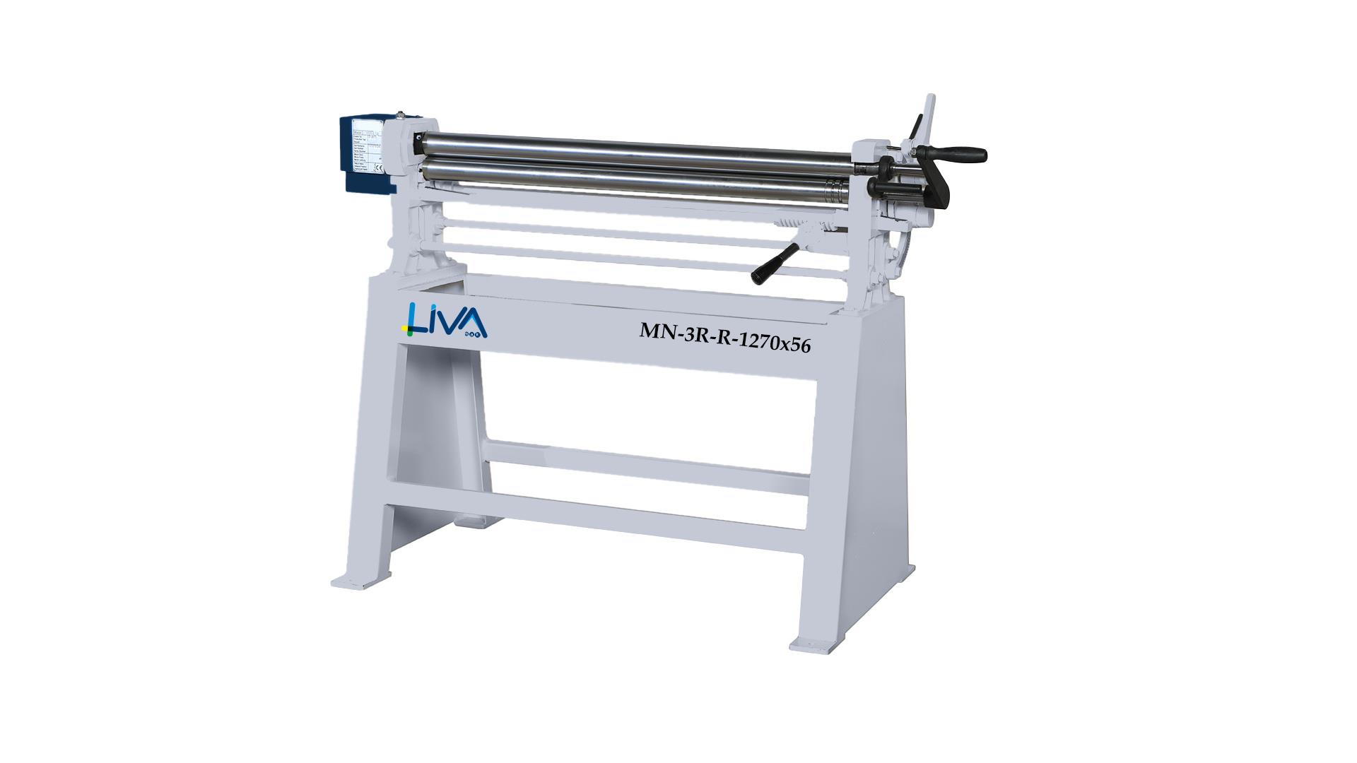 MN-3R-R-1270x56 3Rolls Motorized Plate Bending Machine