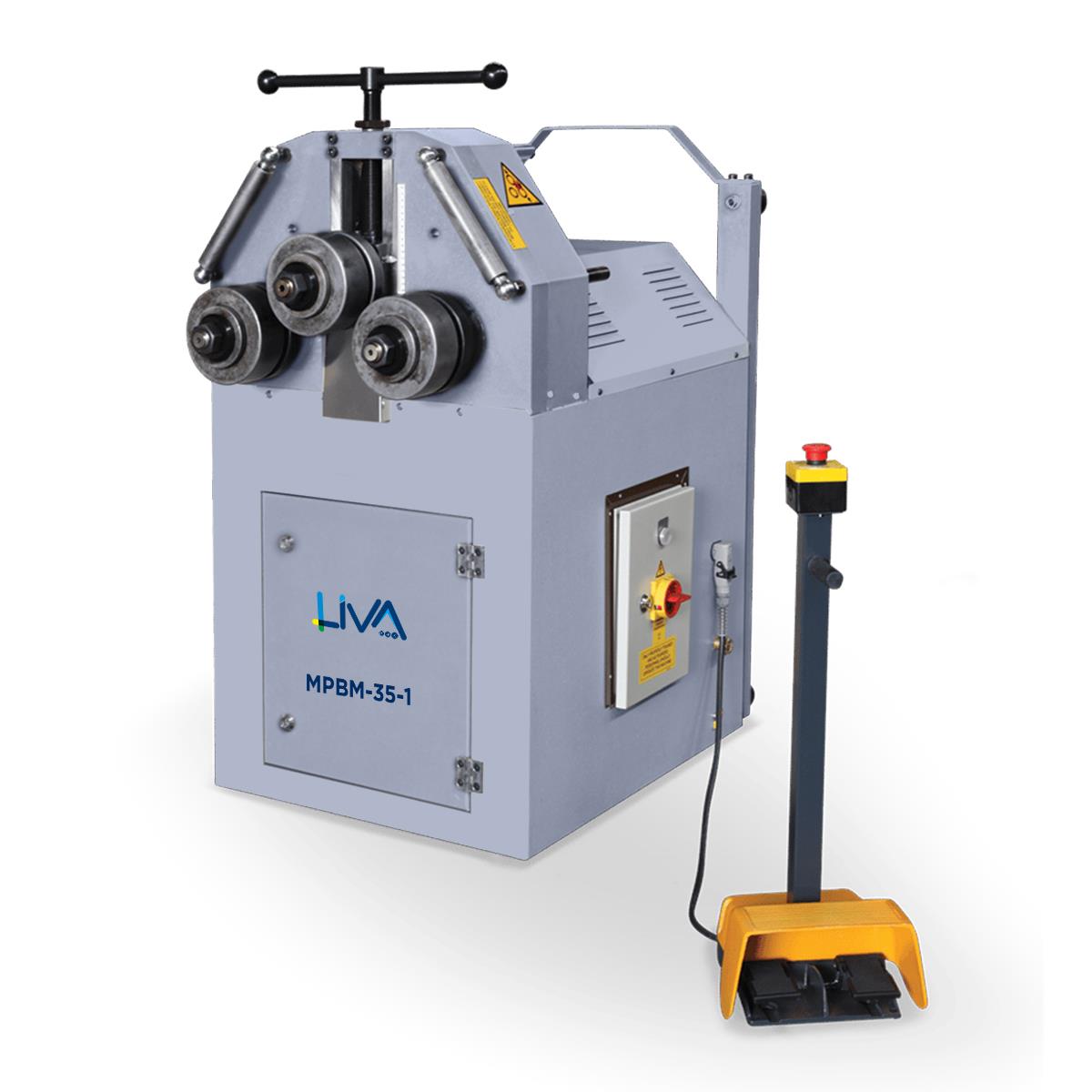 MPBM-35-1 3 Rolls Mechanical Section - Pipe Bending Machine