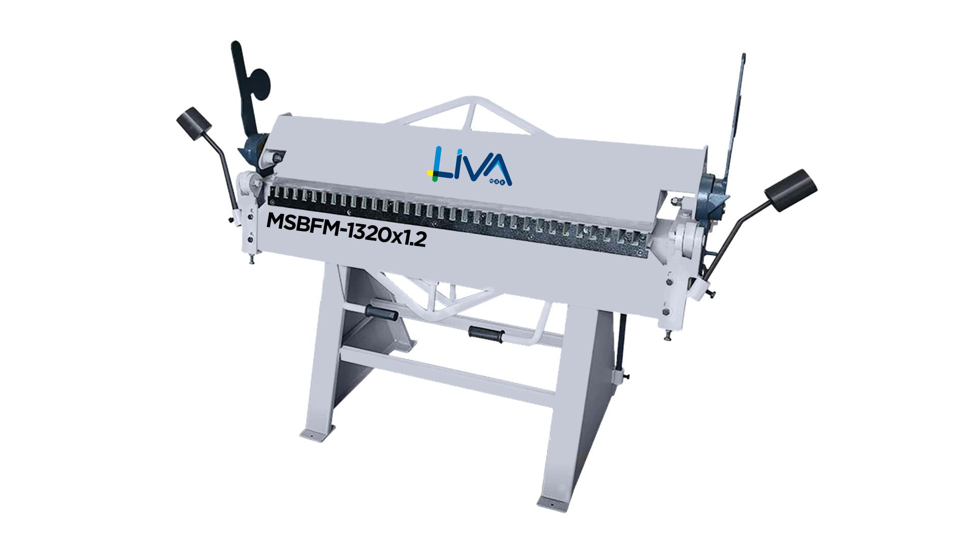 MSBFM-1320x1.2 Hvac Type Manual Single Blade Folding Machine