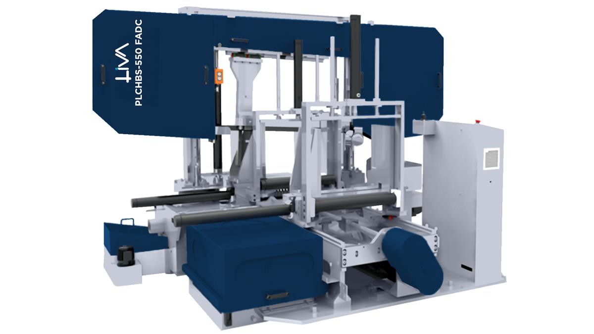 PLCHBS-550 FADC Full Automatic Plc Control Double Column Hydraulic Bandsaw Machine