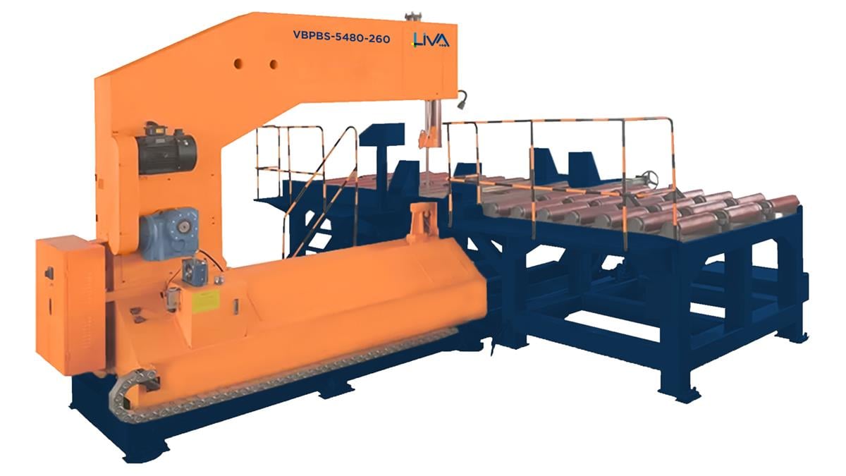 VBPBS-5480-260 Pulley Vertical Metal Band Saw Vbpbs