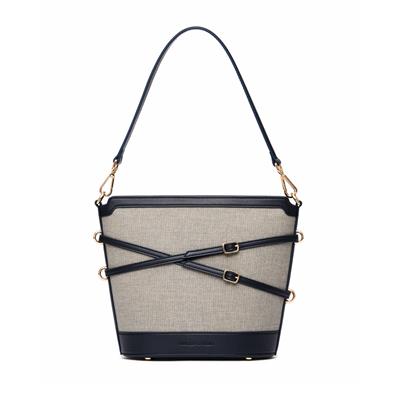 Glacier Canvas Bucket Bag - Deep Navy