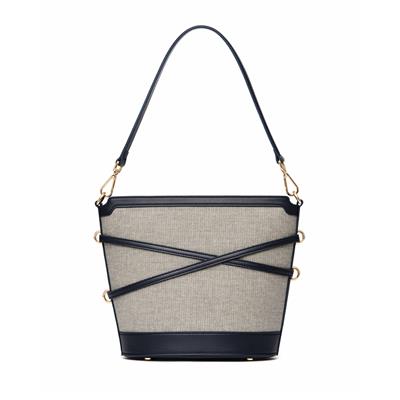 Glacier Canvas Bucket Bag - Deep Navy