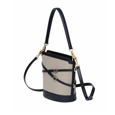 Glacier Canvas Bucket Bag - Deep Navy