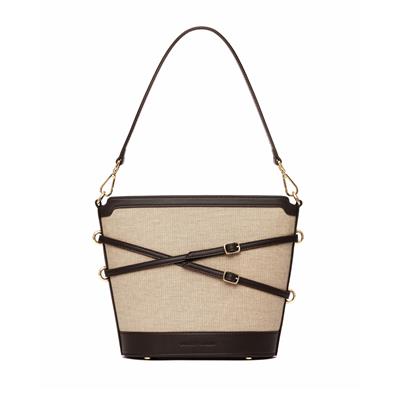 Glacier Canvas Bucket Bag - Espresso