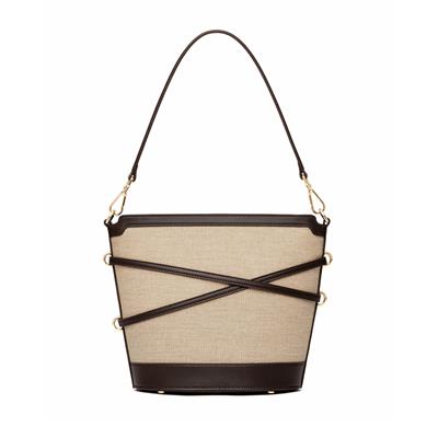 Glacier Canvas Bucket Bag - Espresso