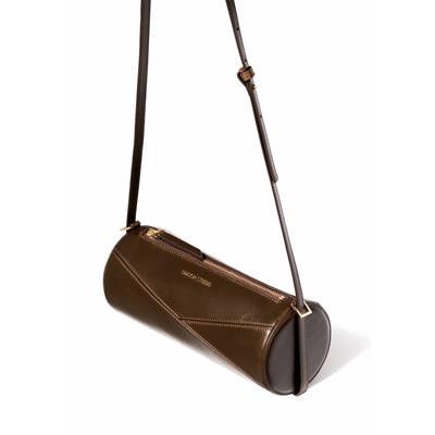 Reef Pull-up Cylinder Bag - Olive Brown