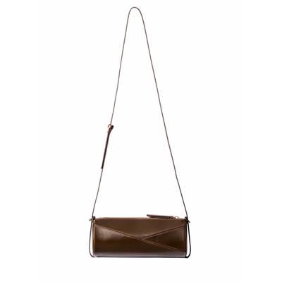 Reef Pull-up Cylinder Bag - Olive Brown