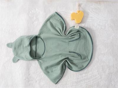 Hafy Baby %100 Organik Pamuklu Mint 4 Katlı Müslin Panço