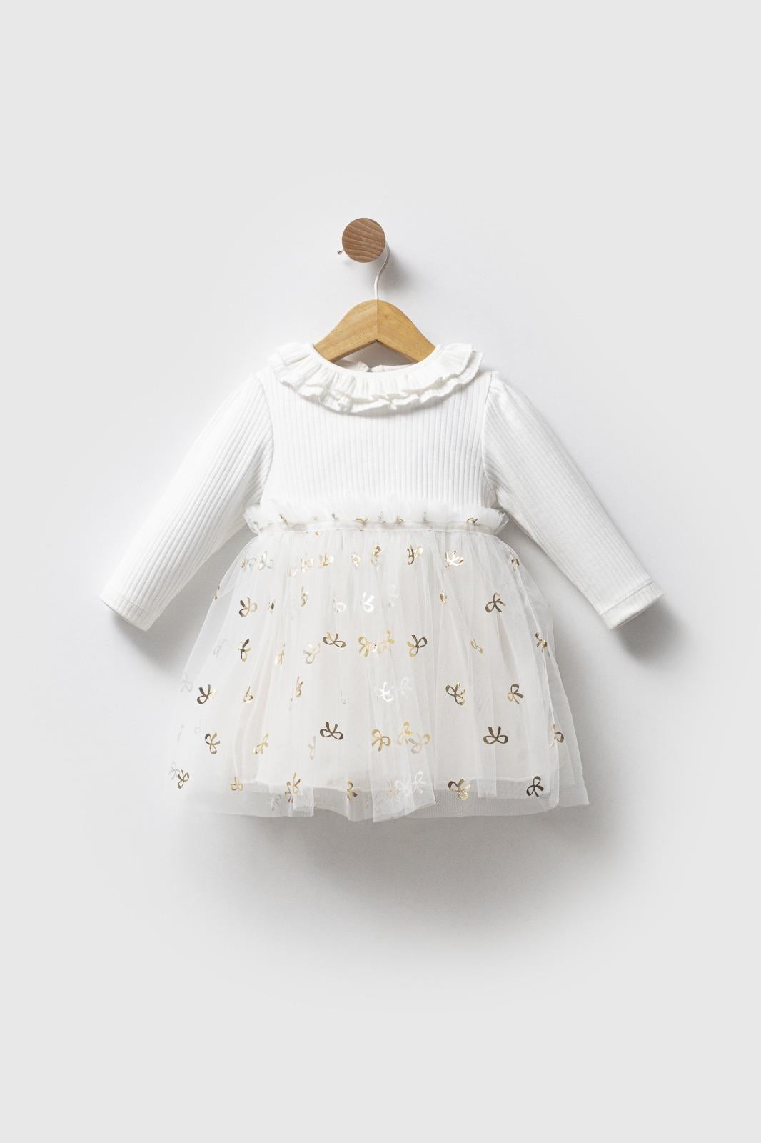 Kurdele Tütülü Elbise