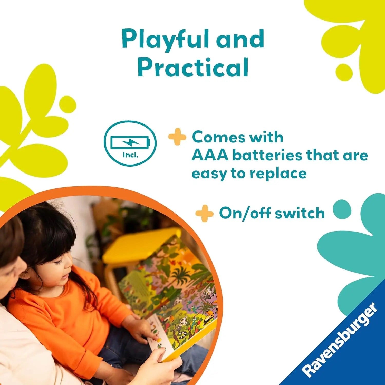 Ravensburger Play+ Search and Shine In The Jungle