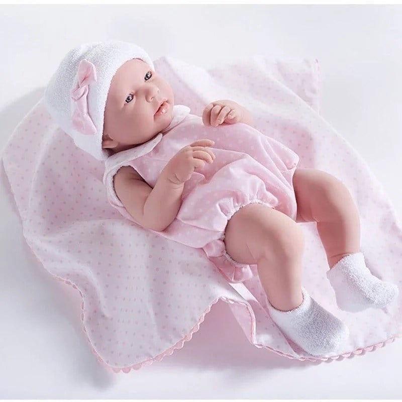 Berenguer Gerçekçi Yenidoğan Oyuncak Kız Bebek 43 Cm -  Battaniyeli 18109
