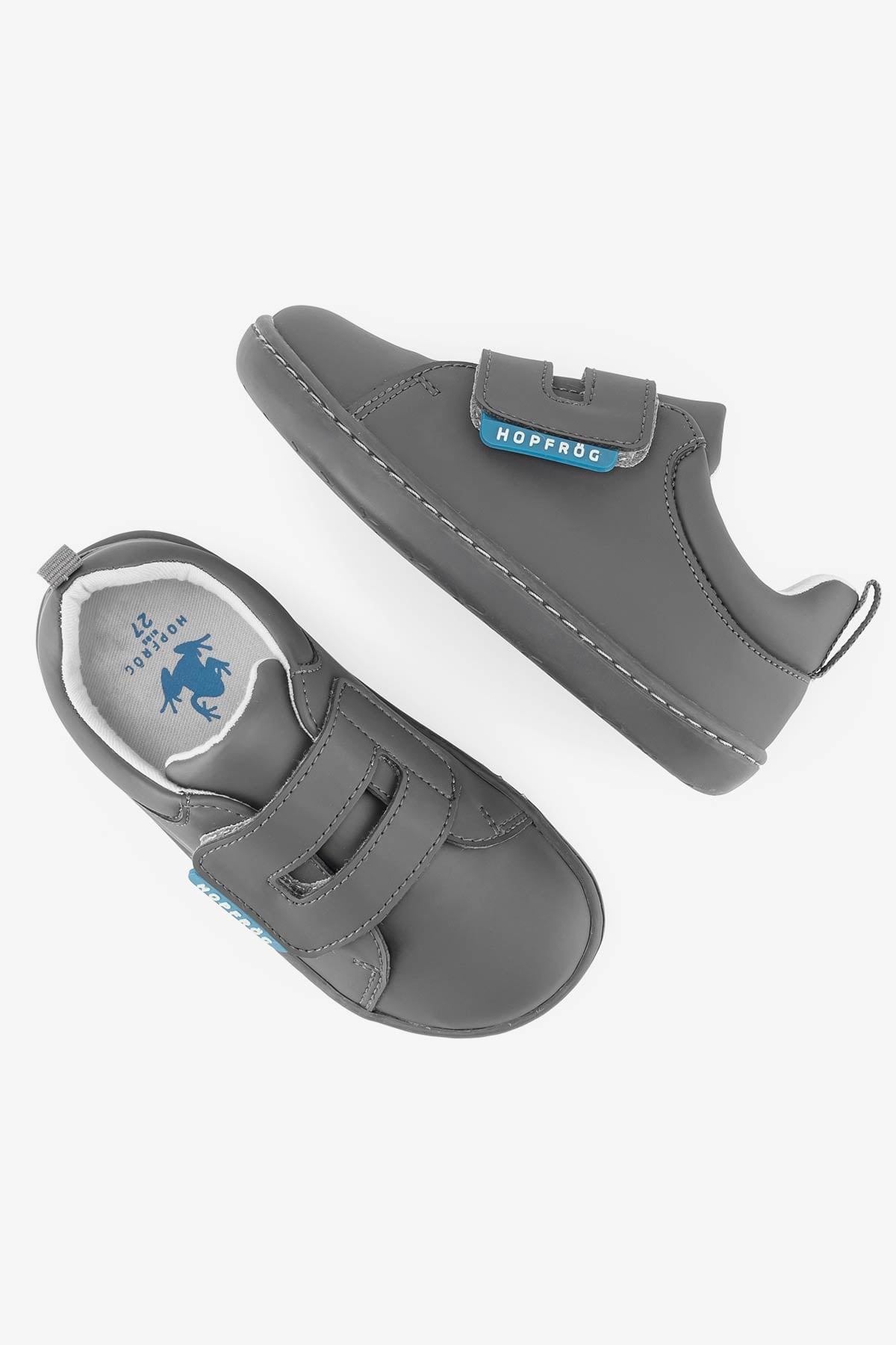 HOPFRÖG Smart Walker Casual Süper Mat Havalı Gri Barefoot Çocuk Ayakkabı