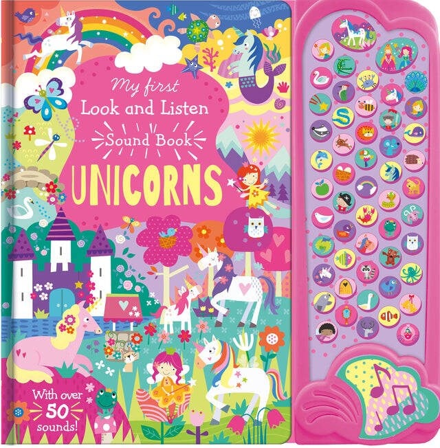 North Parade My First Look And Listen Sound Book Unicorns