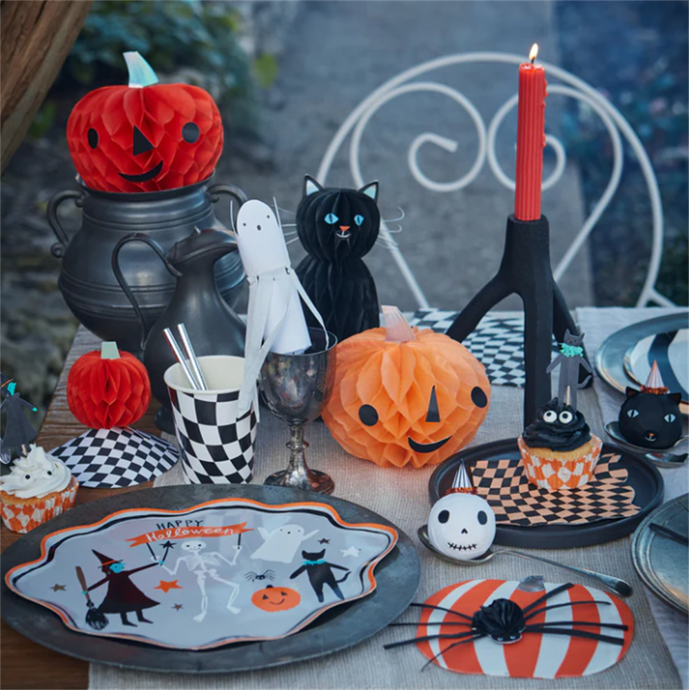 Meri Meri - Happy Halloween Cupcake Kit - Cadılar Bayramı Cupcake Kit (24lü)