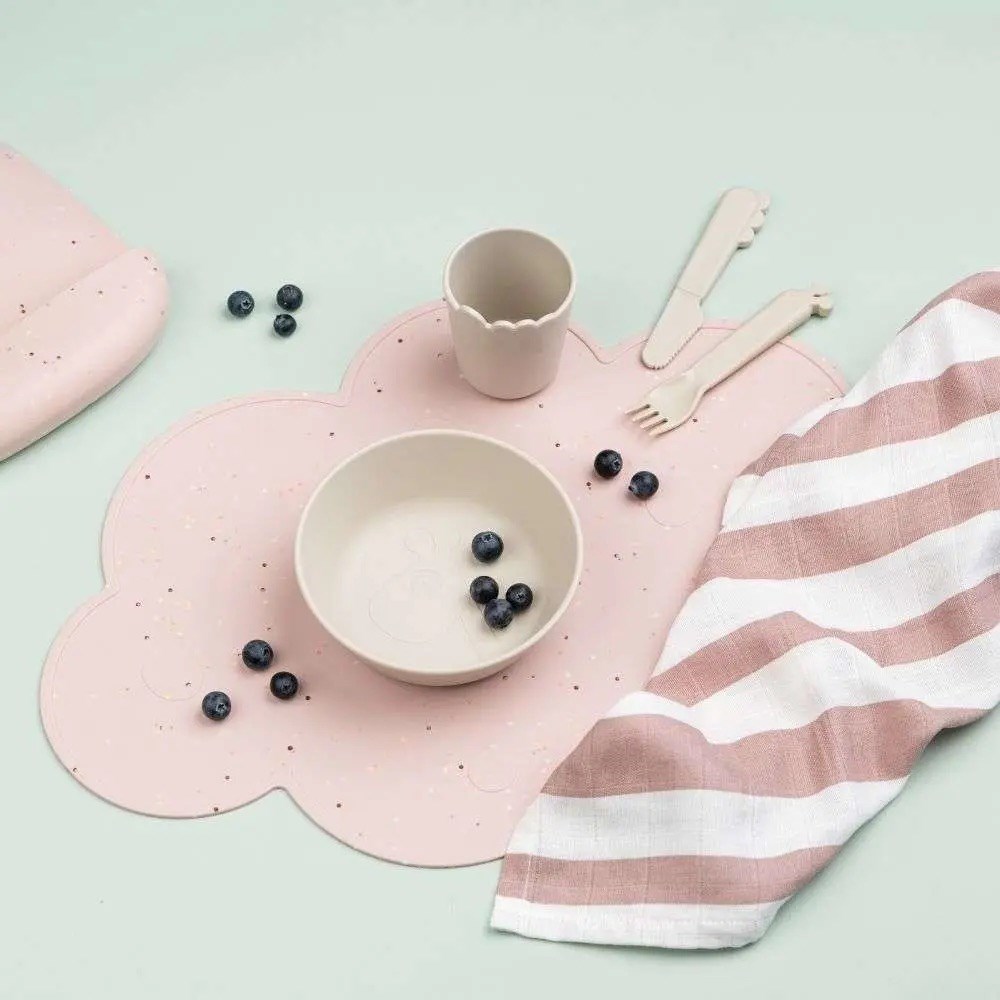 Done By Deer Confetti Silikon Amerikan Servis Pembe