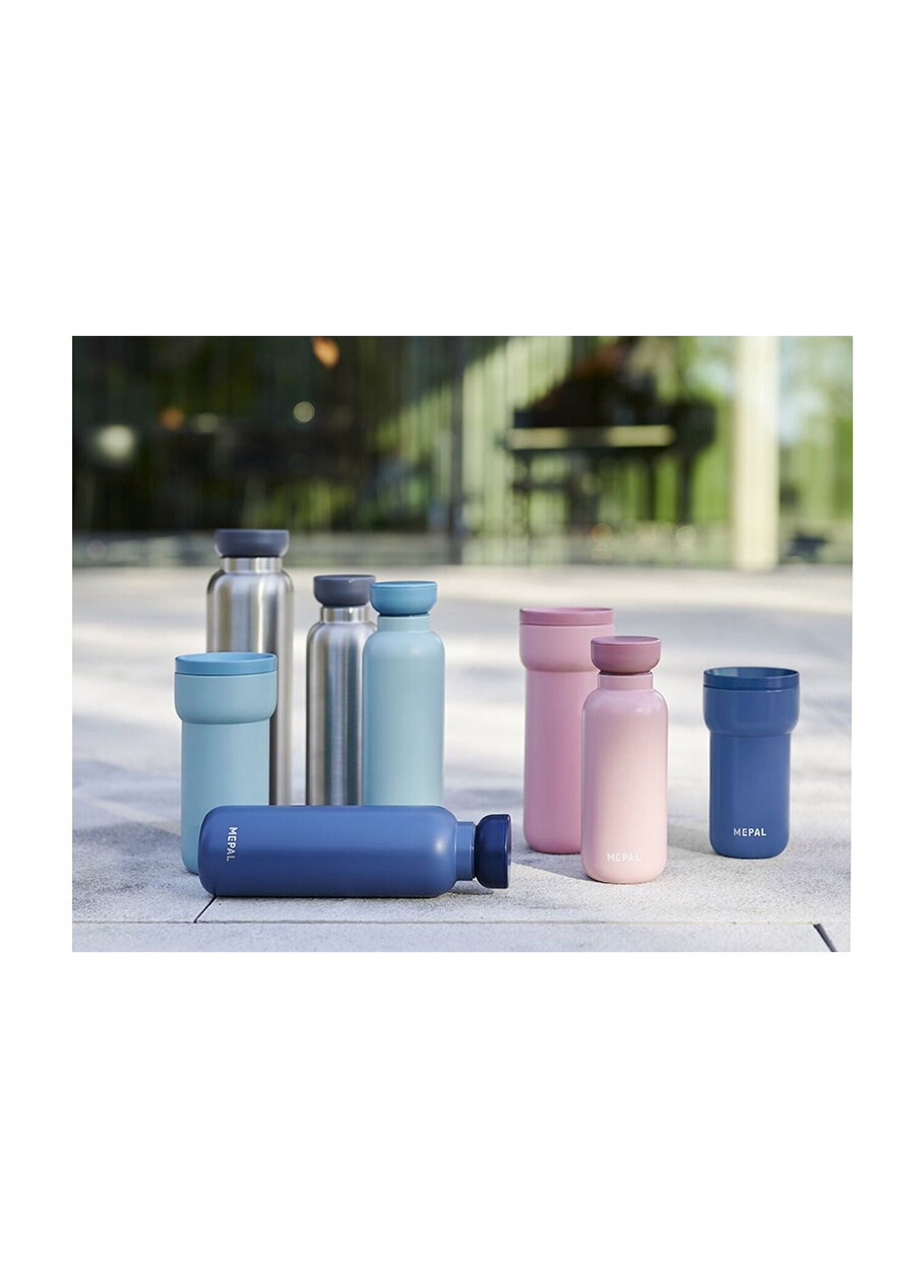Mepal Insulated Bottle Ellipse Yalıtımlı Titanium 500 ml