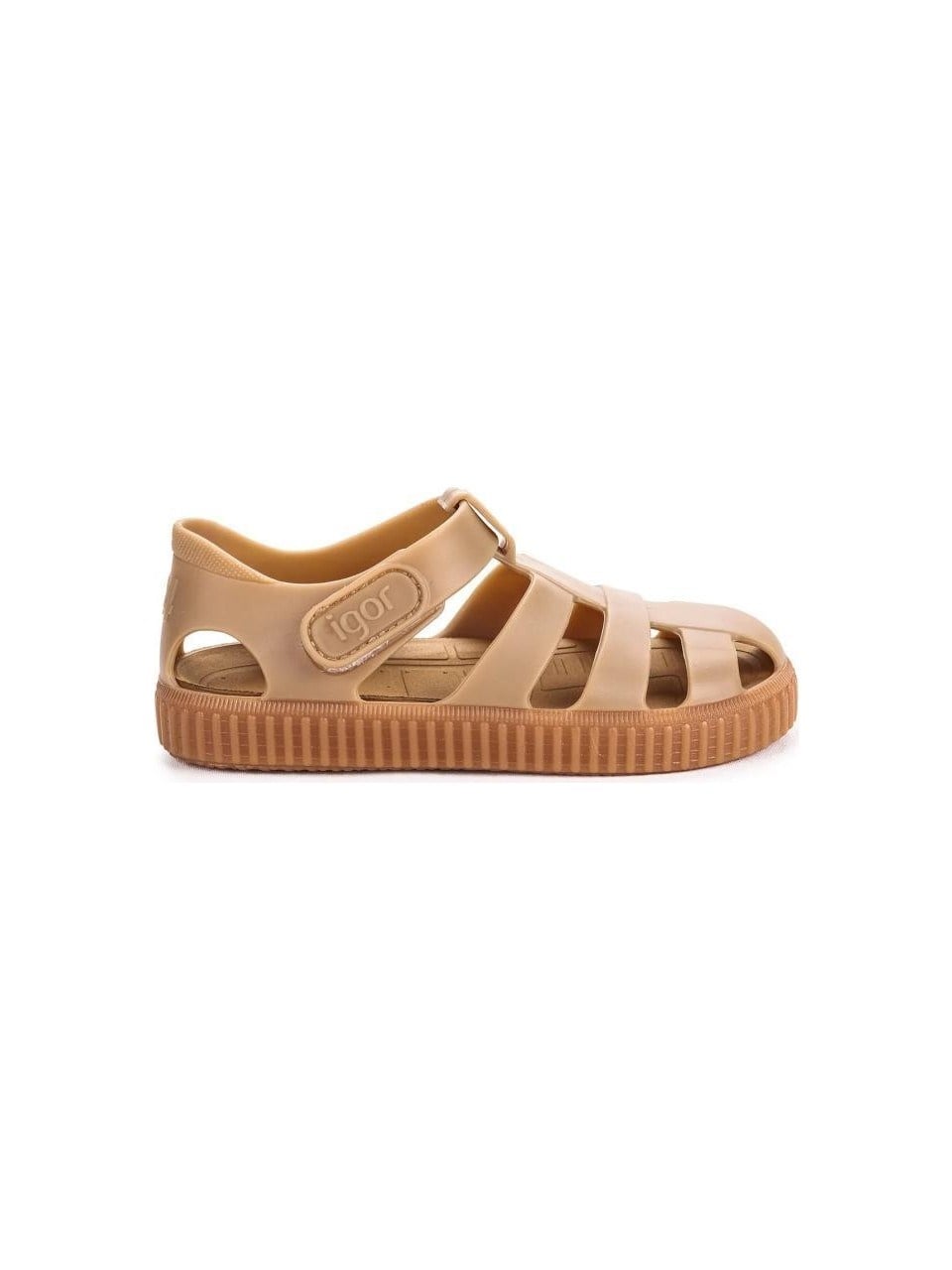 Igor Nico Caramelo S10291-183 Taupe / Taupe  Çocuk Sandalet