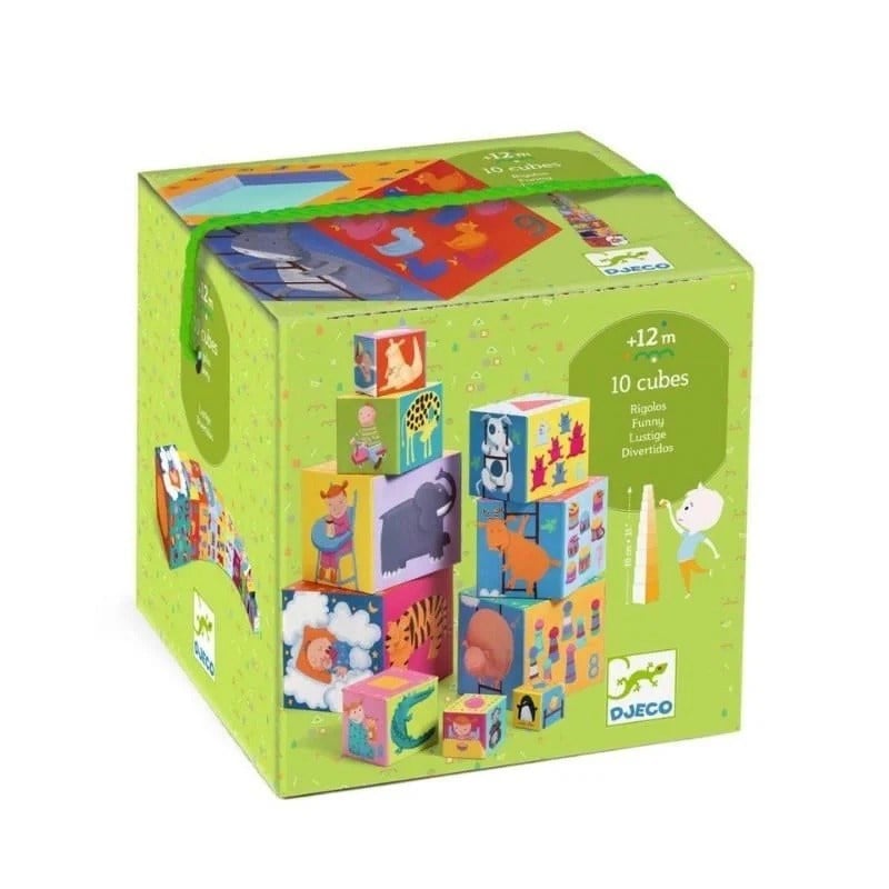 Djeco Küpler / 10 Funny Blocks