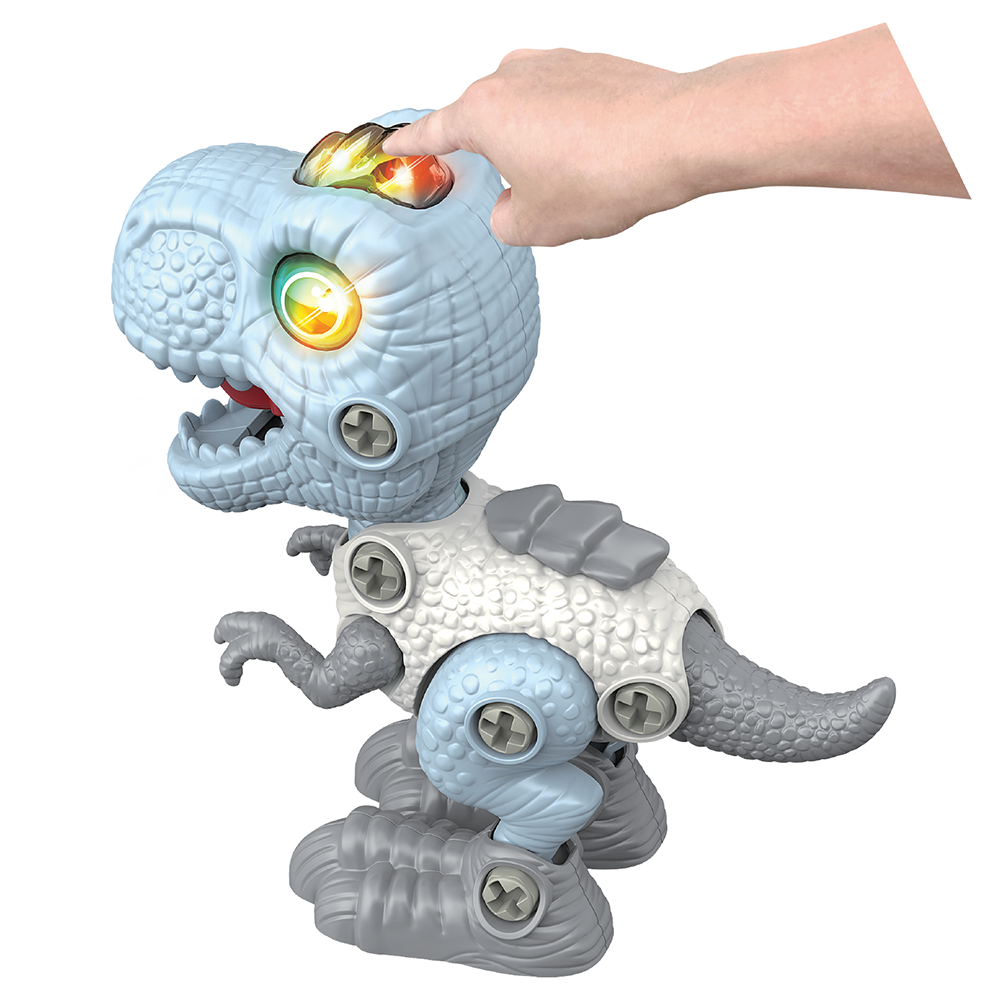 Gokidy Eğitici Sesli Işıklı Sök-tak Dinazor - Robo Dinozor