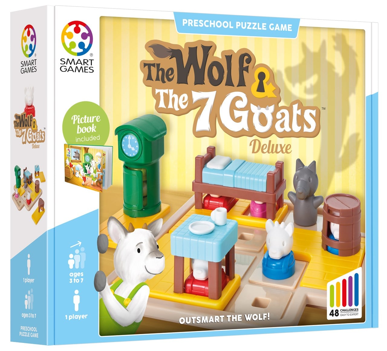 SmartGames The Wolf and The 7 Goats