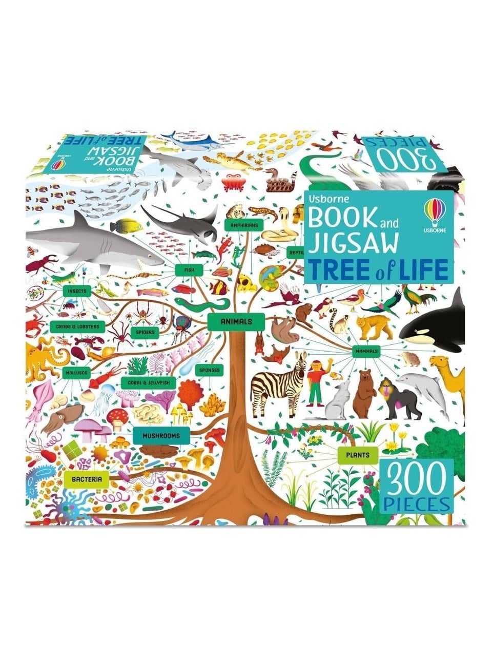 Usborn Book and Jigsaw Tree of Life  Puzzle (300 Parça)