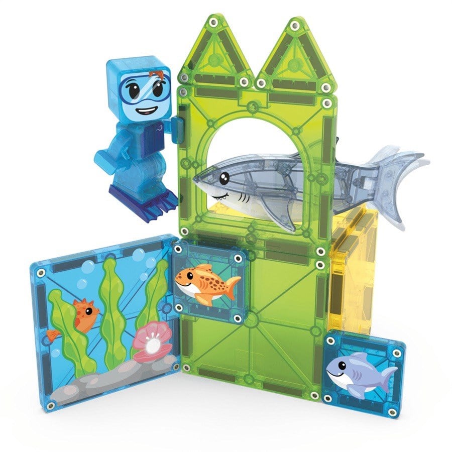 MAGNA-TILES Shark Dive Manyetik Bloklar (13 Parça)