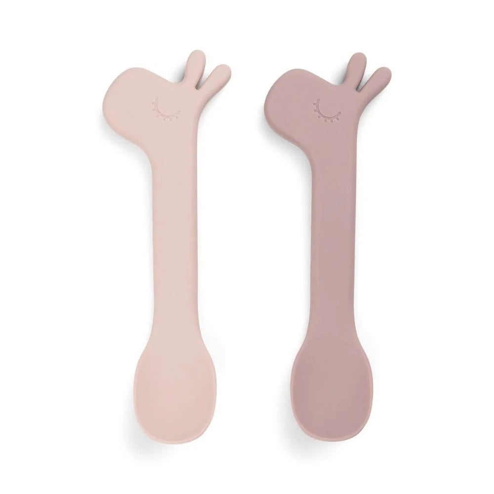 Done by Deer  Lalee  2li Silikon Kaşık Seti  Pembe