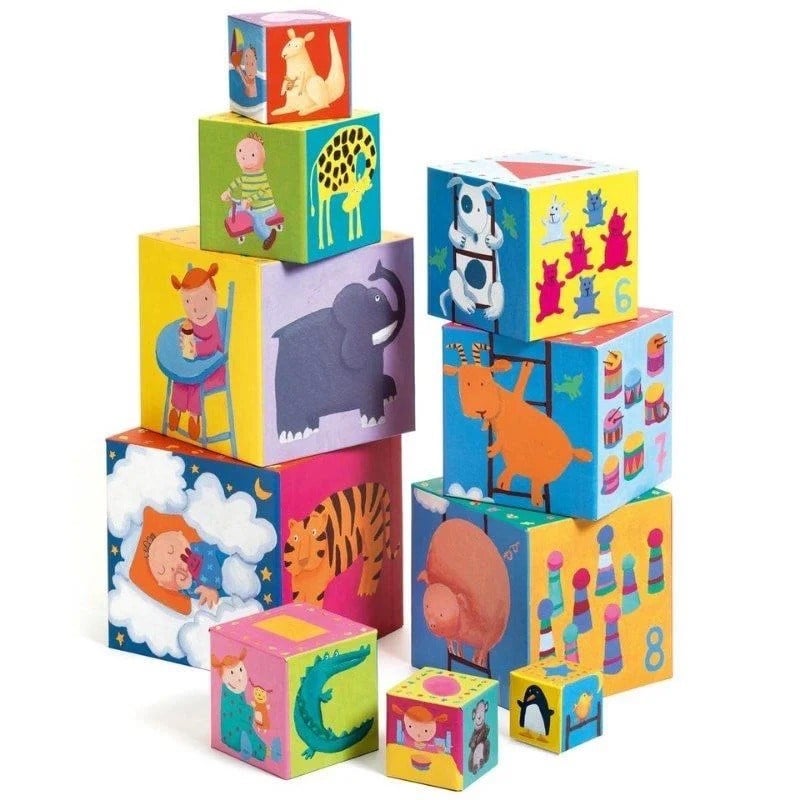 Djeco Küpler / 10 Funny Blocks