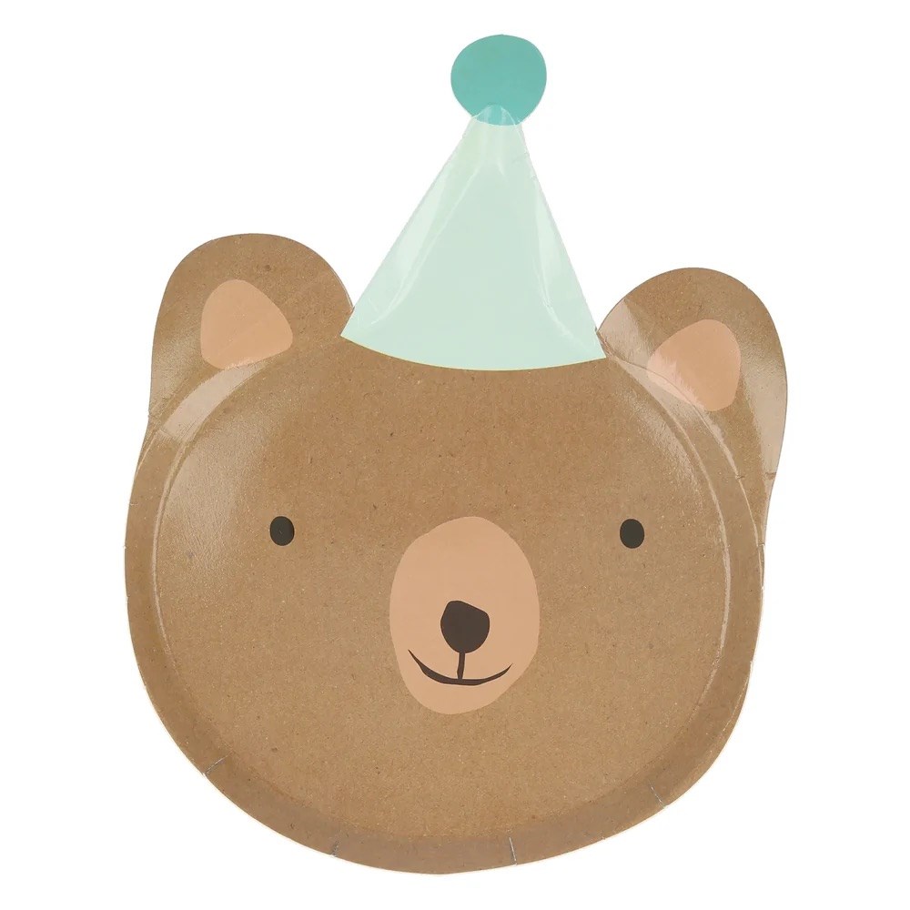 Meri Meri - Animal Parade Die Cut Plates - Hayvan geçit Töreni Tabaklar (8li)