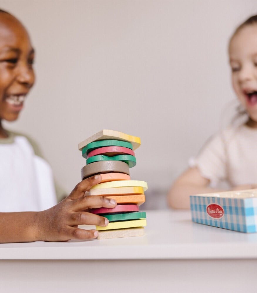 Melissa &  Doug Ahşap Gıdalarımız Sandviç Set (17 Parça)